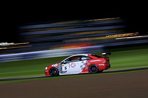 Bumper action sparks night fever at Snetterton.