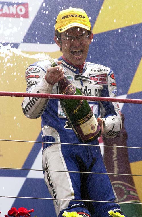 Agostini and Ubbiali honoured at Mugello.