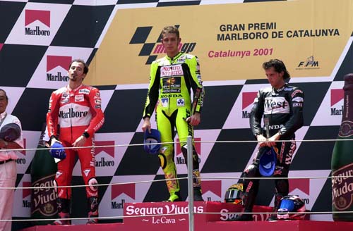 Replacement rider for Red Bull at Donington.