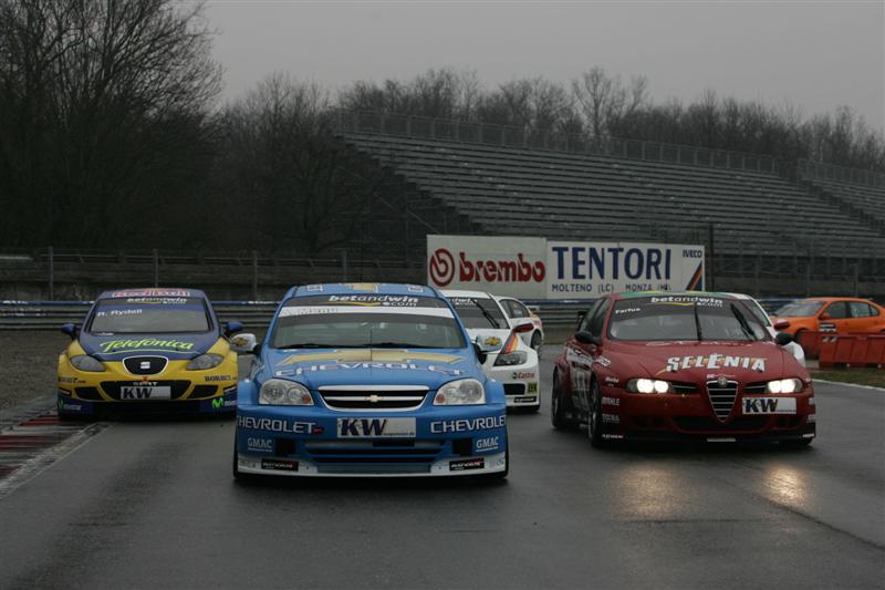Monza - a driver's eye view.
