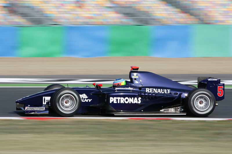 Hockenheim 2006: Bruni wins on penalties.