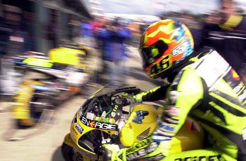 Capirossi returns to scene of greatest triumph.