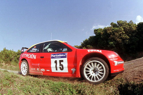 Testing day for Mitsubishi.