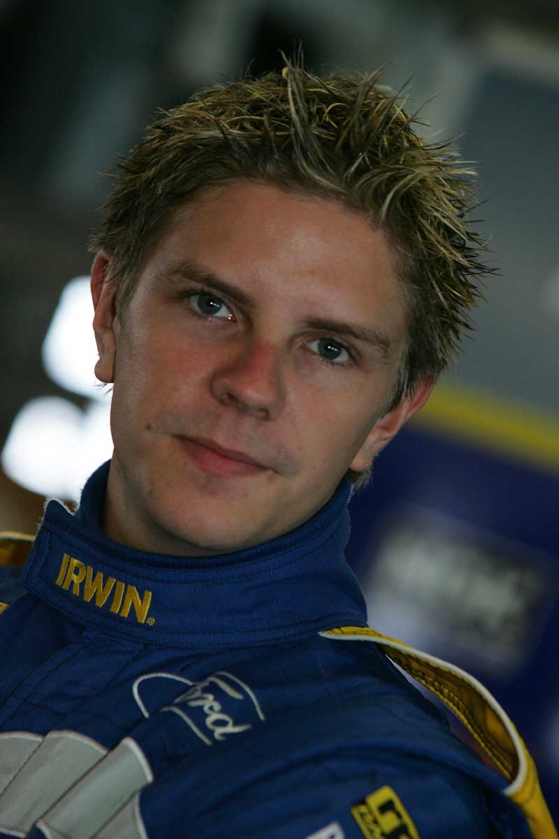 Morris escapes injury after big crash.