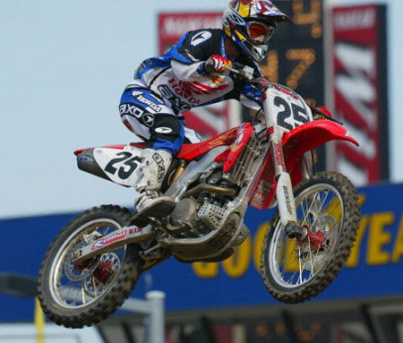 UFO sponsorship for THQ World Supercross GP.