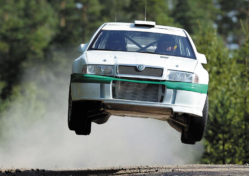 Subaru unveil Impreza WRC2003 prototype.