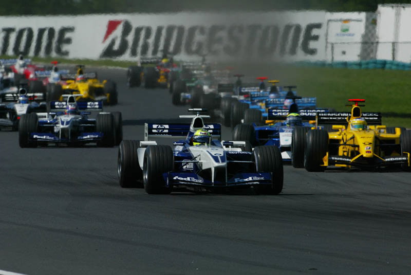 Minardi get their hands on a Cosworth V10.