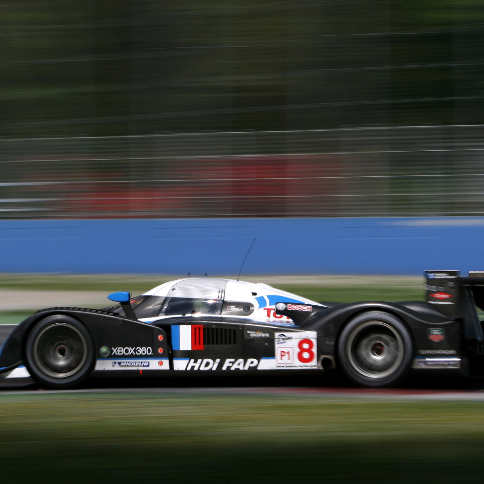 Ortelli in monster Monza shunt.