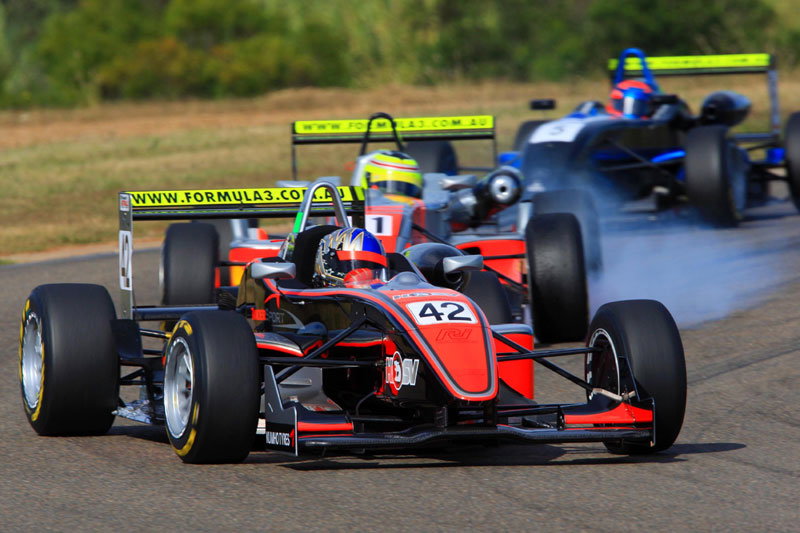 Caratti fastest in Symmons practice.