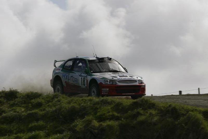 Leg 1 standings - Telstra Rally Australia.