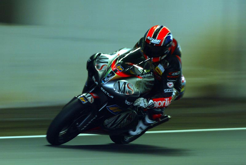 Slide king McCoy forgets racing and has fun.