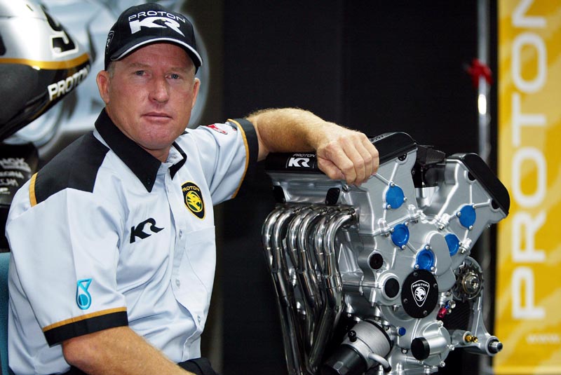 MotoGP greats - Wayne Rainey.