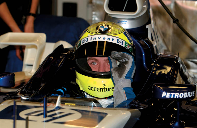 Minardi PS03 breaks cover.