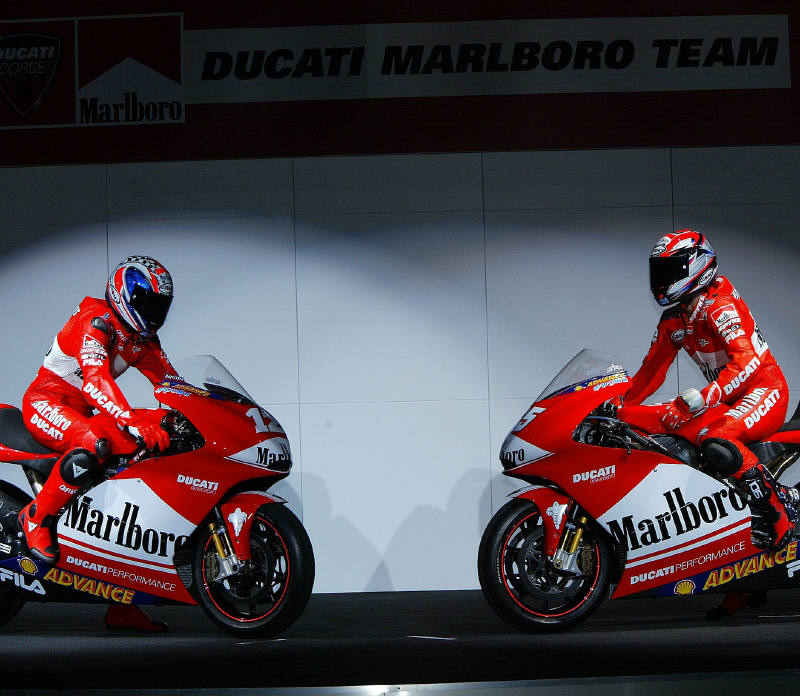 Ducati declares love at Valentines Day launch.