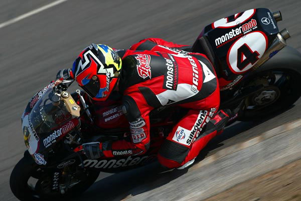 Front row for Haslam on Supersport debut.