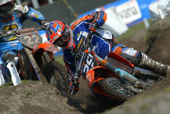 Albion KTM: Church charge proves potential.