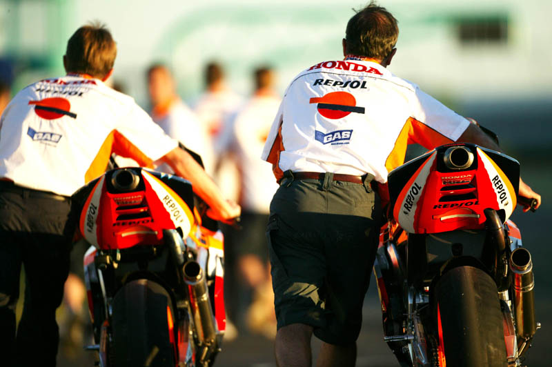 First picture: Goldie on Ducati two-seater!