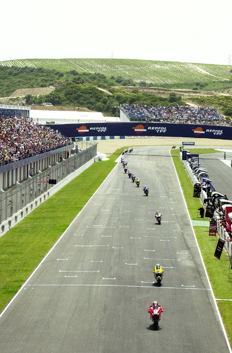 MotoGP championship standings.