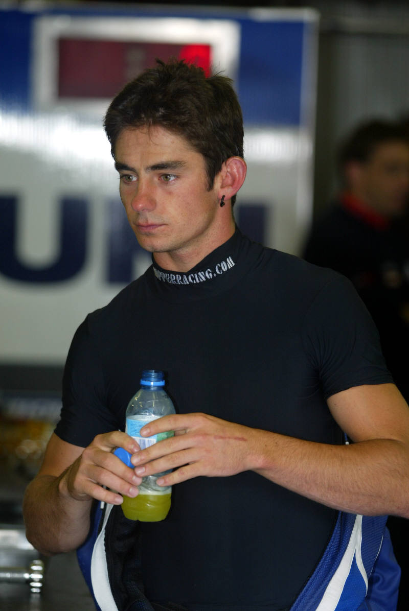 Rossi loses race, but enjoys 'show'.