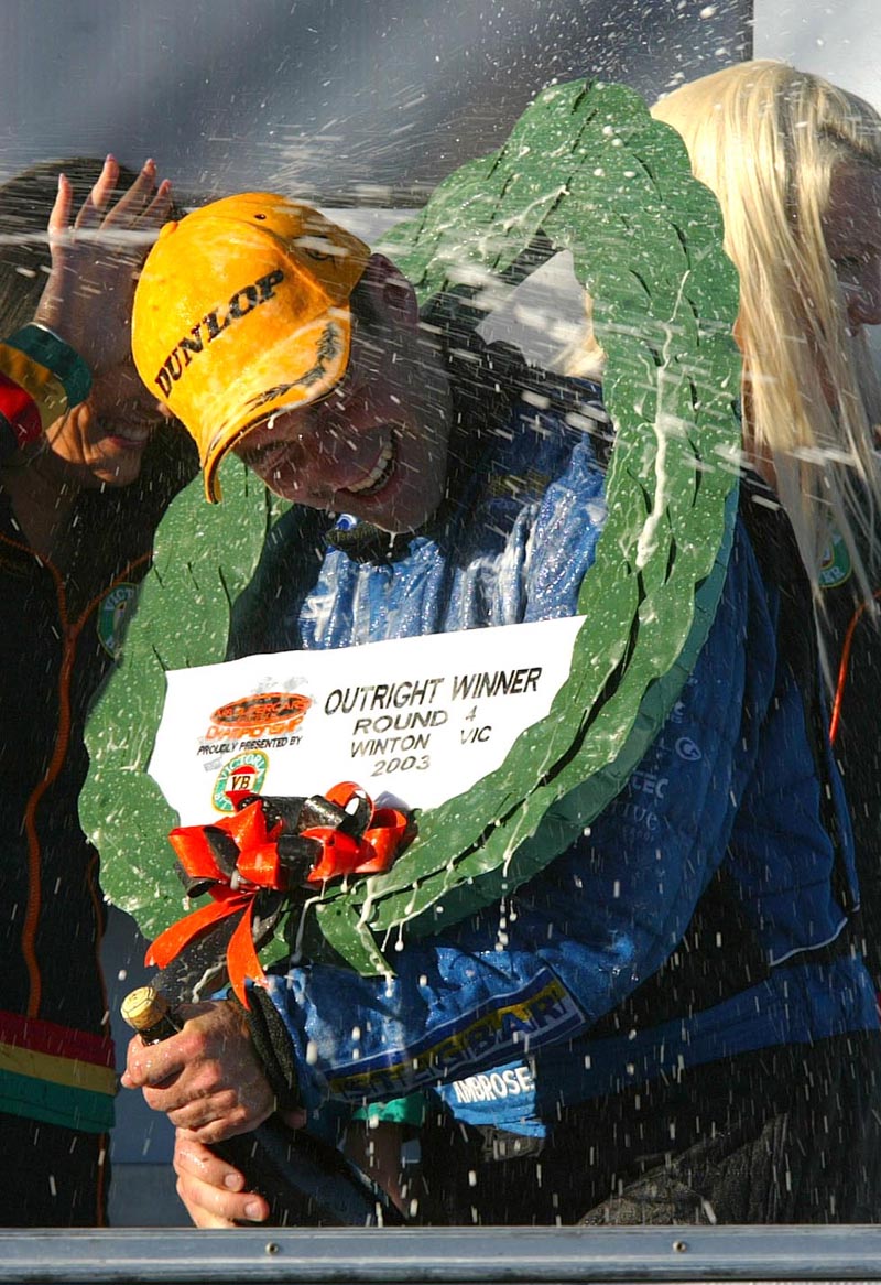 HRT head the times at re-born Sandown 500.