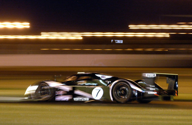 Team Bentley on pole for 2003 Le Mans.