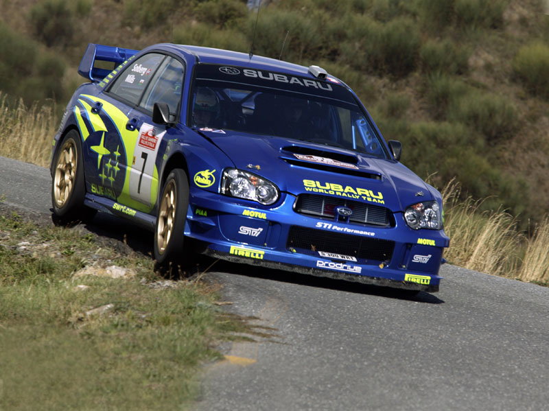 World Rally '2004-style' takes shape.