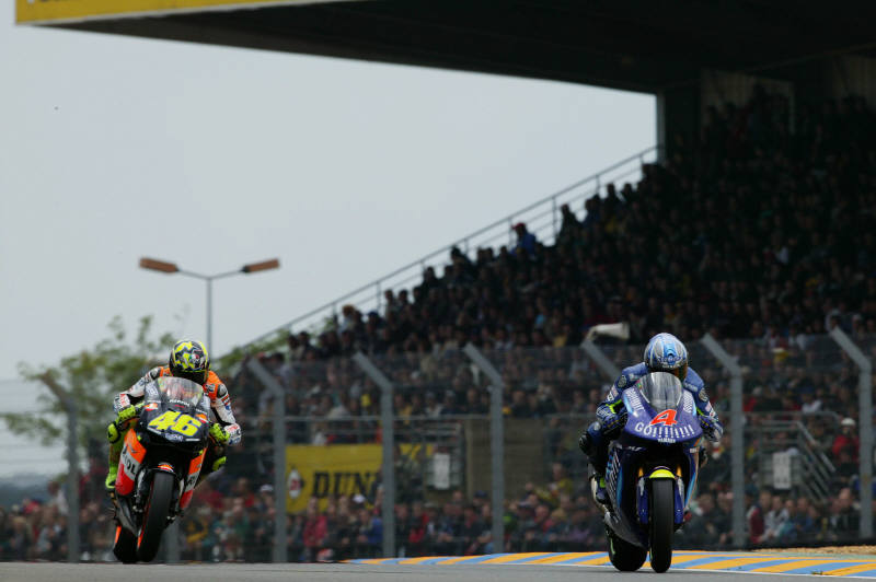 Biaggi, Rossi on 'greatest rivals' list.