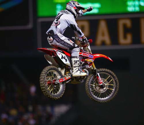 Carmichael takes Phoenix victory - Bubba injured.