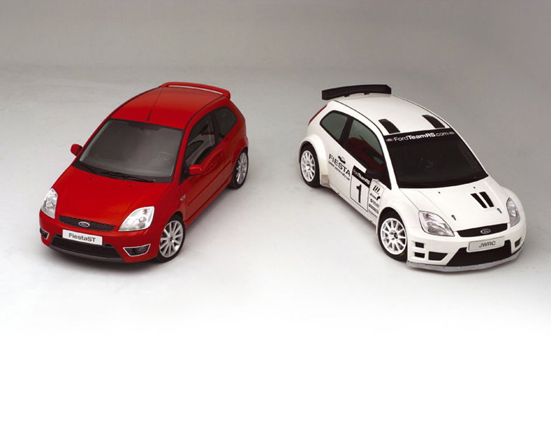 Ford TeamRS unveils Fiesta JWRC in Geneva.
