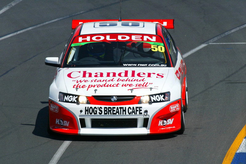 Bid for a hot lap with V8 legend Dick Johnson.