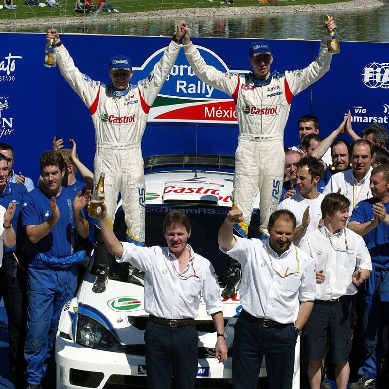 WRC Ford focus - Markko Martin.