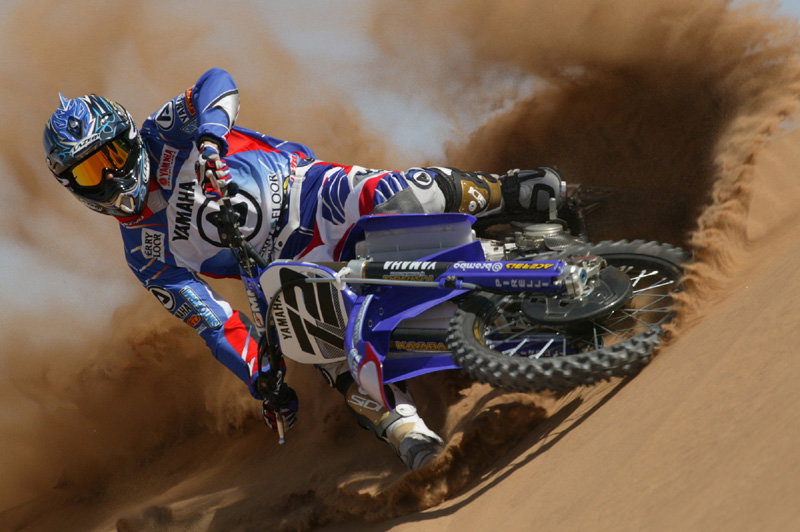 Photoshoot: Yamaha in Namibia.