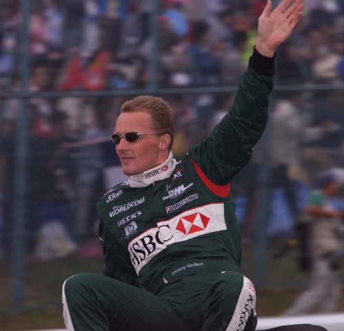 Jordan testing at Silverstone.