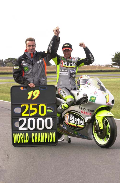 Jacque tests single-seater racer.