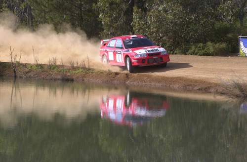 Burns unhurt after head-on smash.