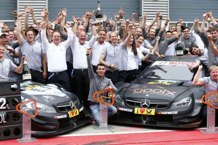 Ocon, Pic among five given Mercedes DTM test