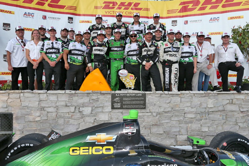 IndyCar: Iowa race results