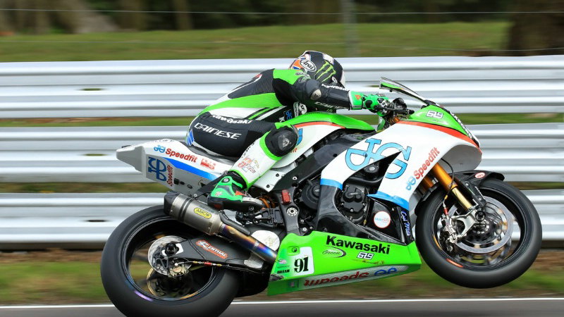 Leon Haslam, JG Speedfit Kawasaki [Credit: Ian Hopgood]