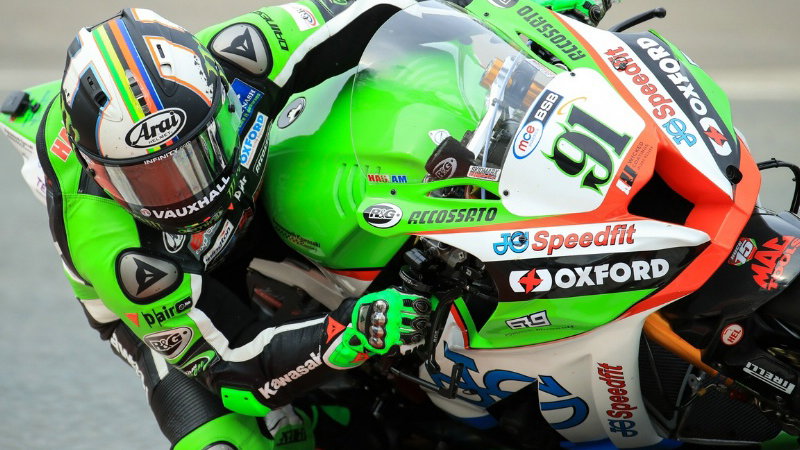 Leon Haslam, JG Speedfit Kawasaki [Credit: Ian Hopgood]