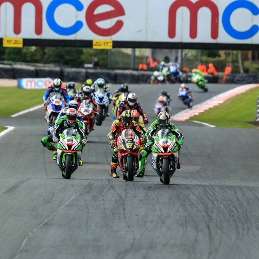 Leon Haslam, Shane Byrne, Luke Mossey [Credit: Ian Hopgood]