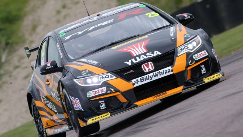 Matt Neal - Team Dynamics Honda Civic Type-R [pic credit BTCC]