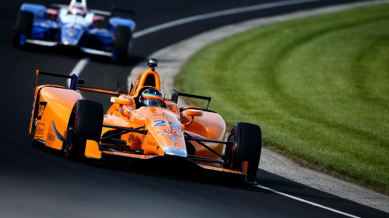 Fernando Alonso Indy 500 practice