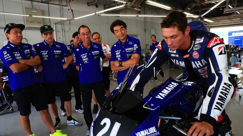 Van der Mark, Lowes, Nakasuga, Yamaha, Suzuka 8 Hours [Credit: Yamaha]