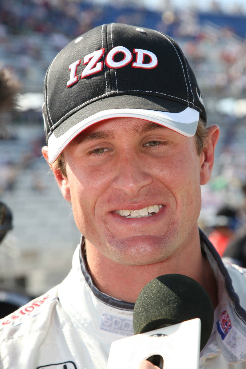 Franchitti on Richmond pole.