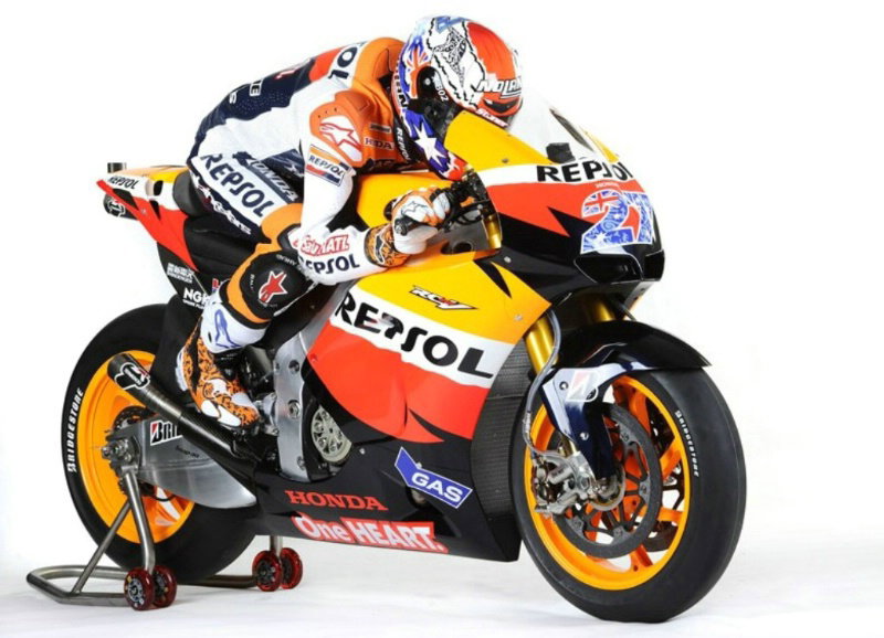 PICS: Casey Stoner with Repsol Honda
