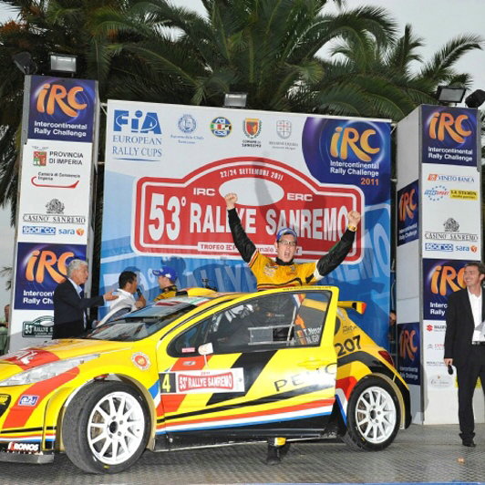 ERC: Breen storms through snow for Latvia win