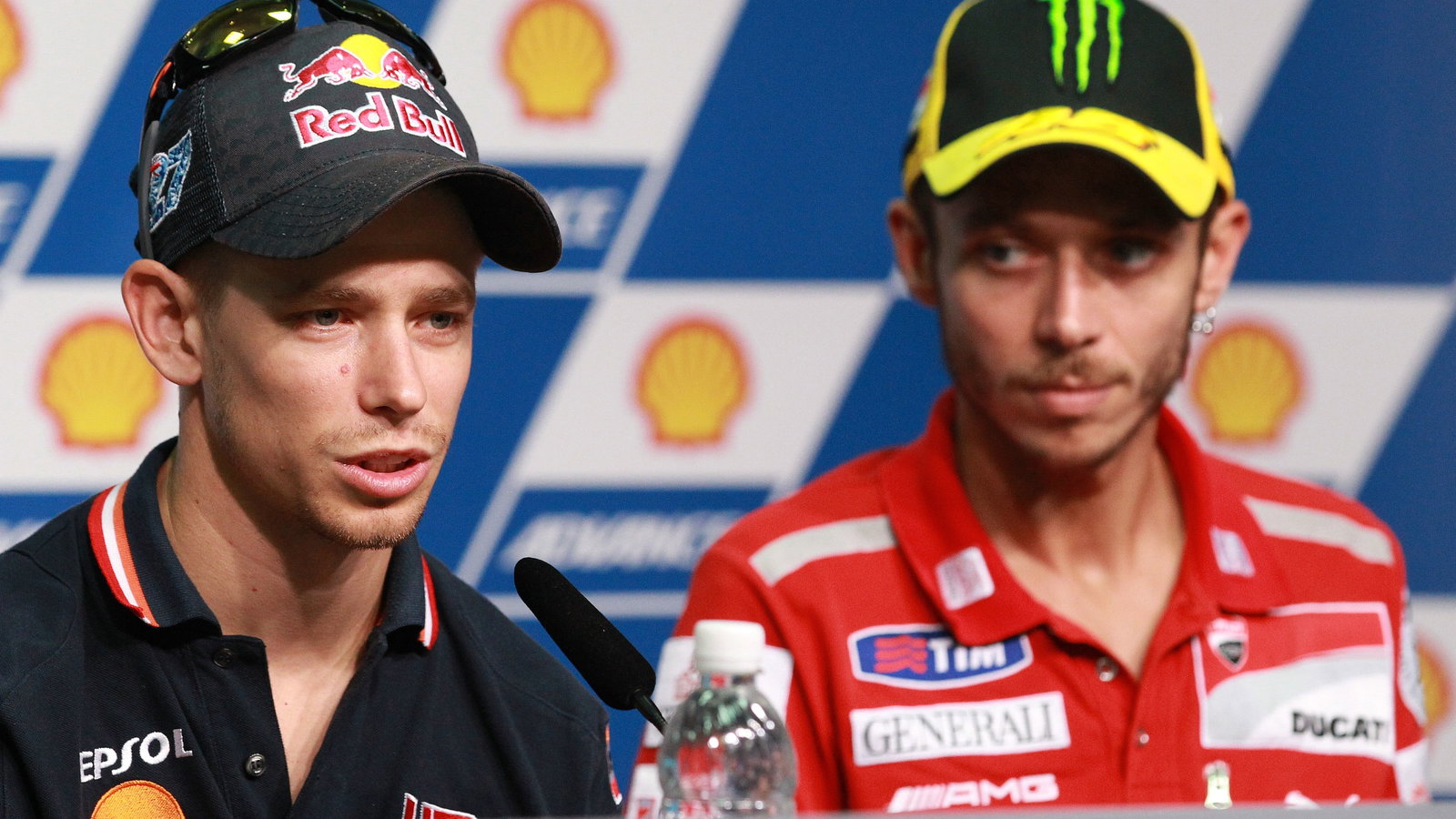 Stoner and Rossi, Malaysian MotoGP