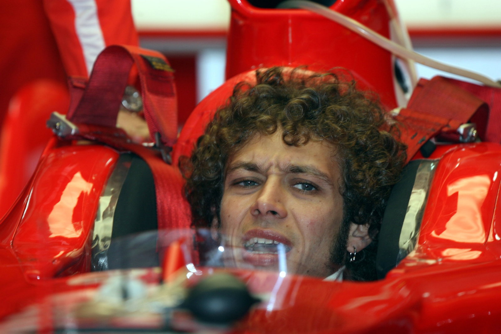  Valencia, Spain, because of the rain Valentino Rossi (ITA, Moto GP Champion, " The doctor "), Test Driver, Ferrari, in the