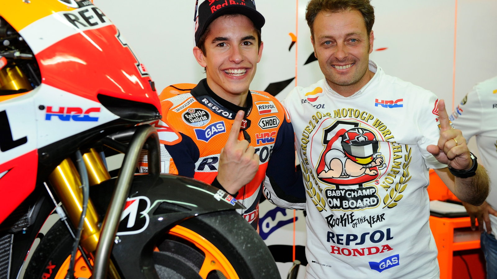 Marquez, World Champion, Alzamora, Valencia MotoGP Race