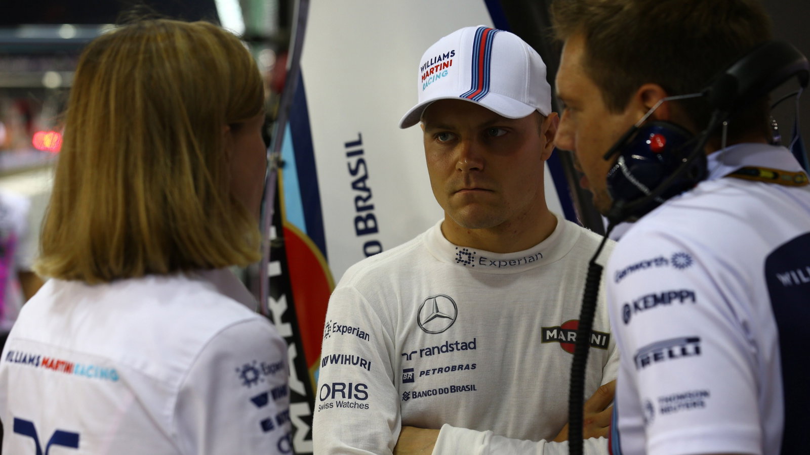 - Free Practice 2, Susie Wolff (GBR) Williams Development Driver and Valtteri Bottas (FIN) Williams F1 Team